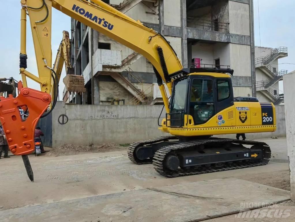 Komatsu PC 200-7L Beltegraver