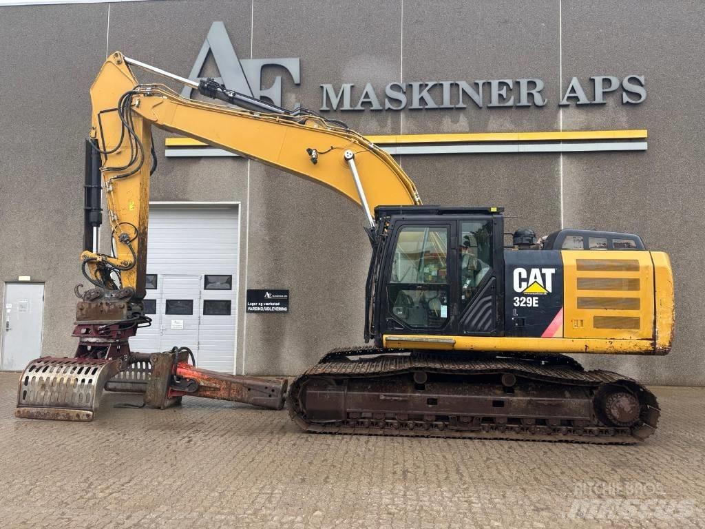 CAT 329E Beltegraver
