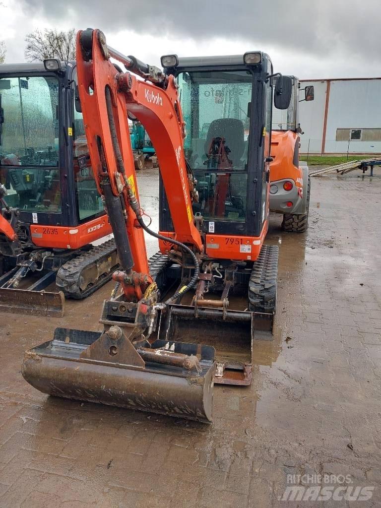 Kubota KX 019-4 Minigravere <7t