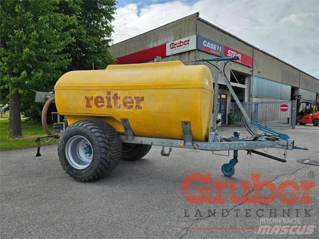Reiter 8.000 l Slamtanker