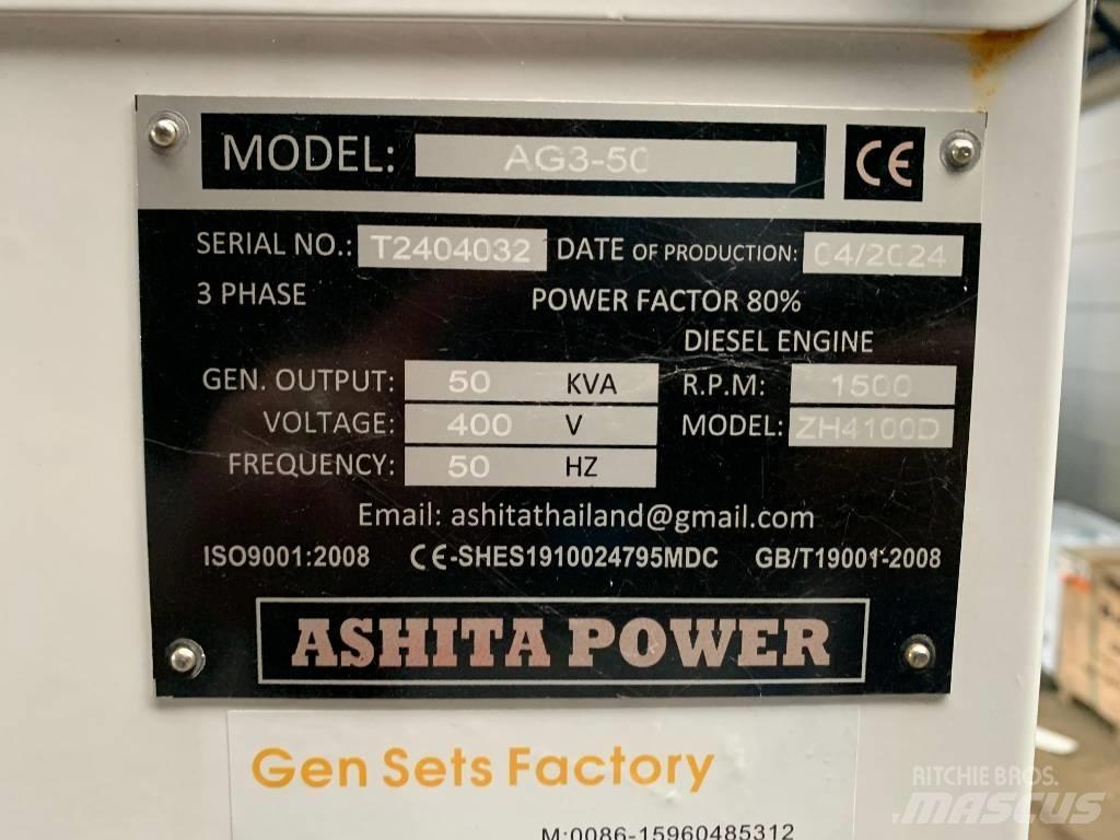 Ashita AG3-50 Diesel Generatorer