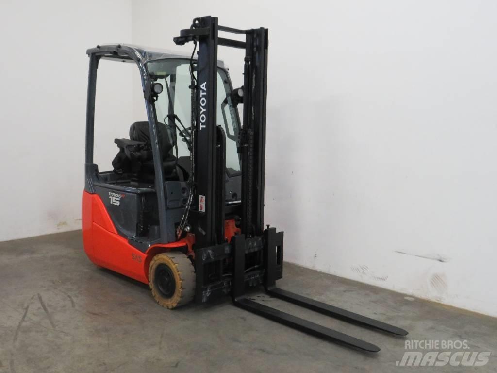 Toyota 8FBE15T Elektriske trucker