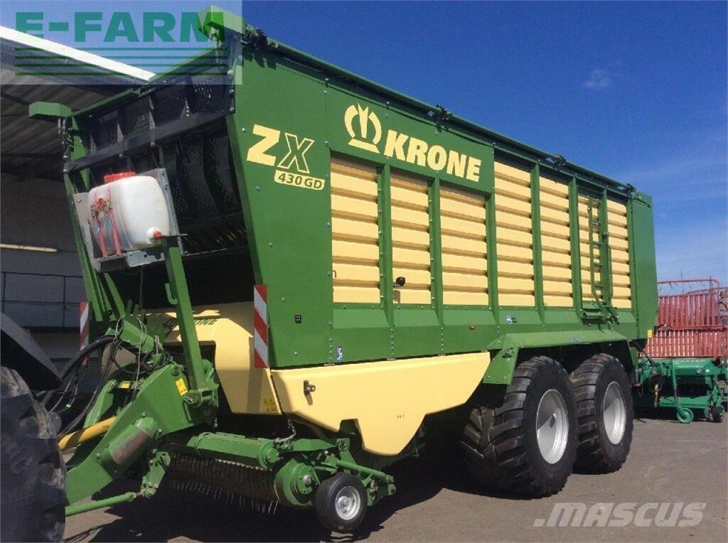 Krone zx 430 gd Kornhengere