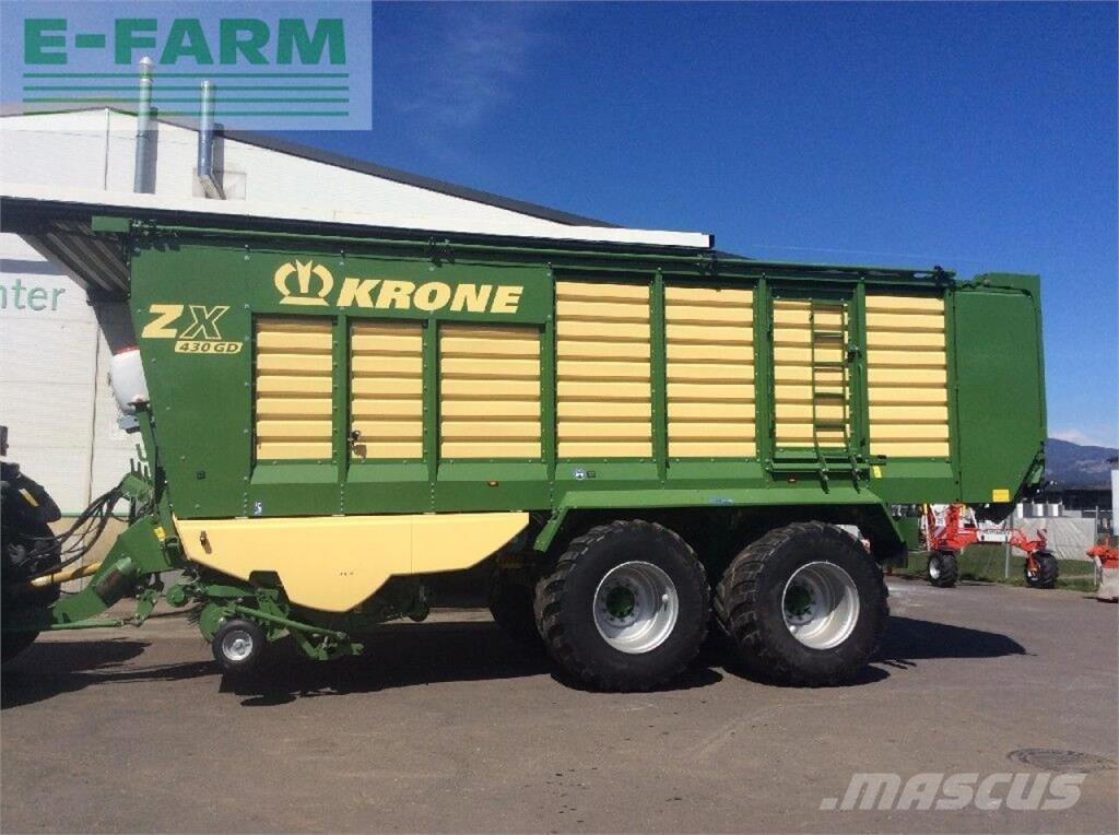 Krone zx 430 gd Kornhengere