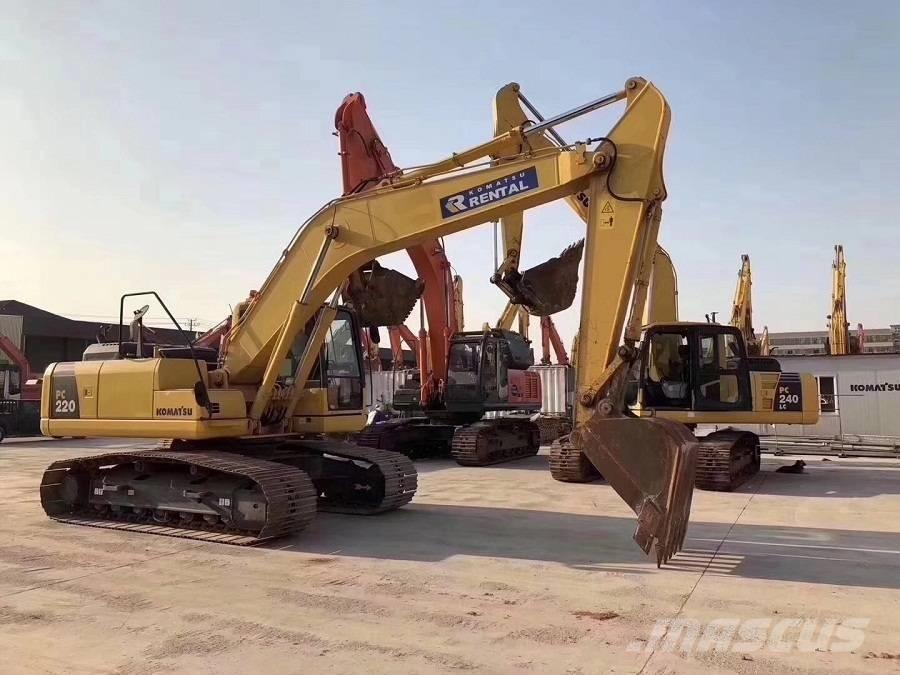 Komatsu pc220-7 Beltegraver