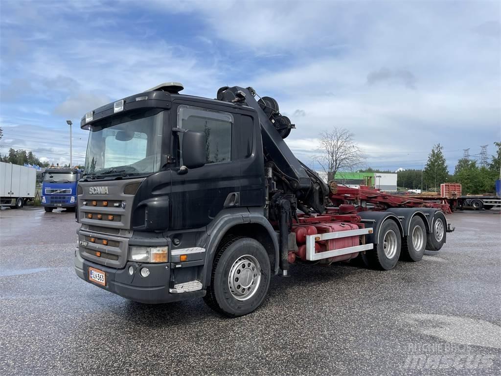 Scania P340 8x4 Kranbil