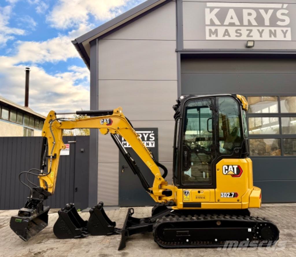 CAT 302.7 CR Minigravere <7t