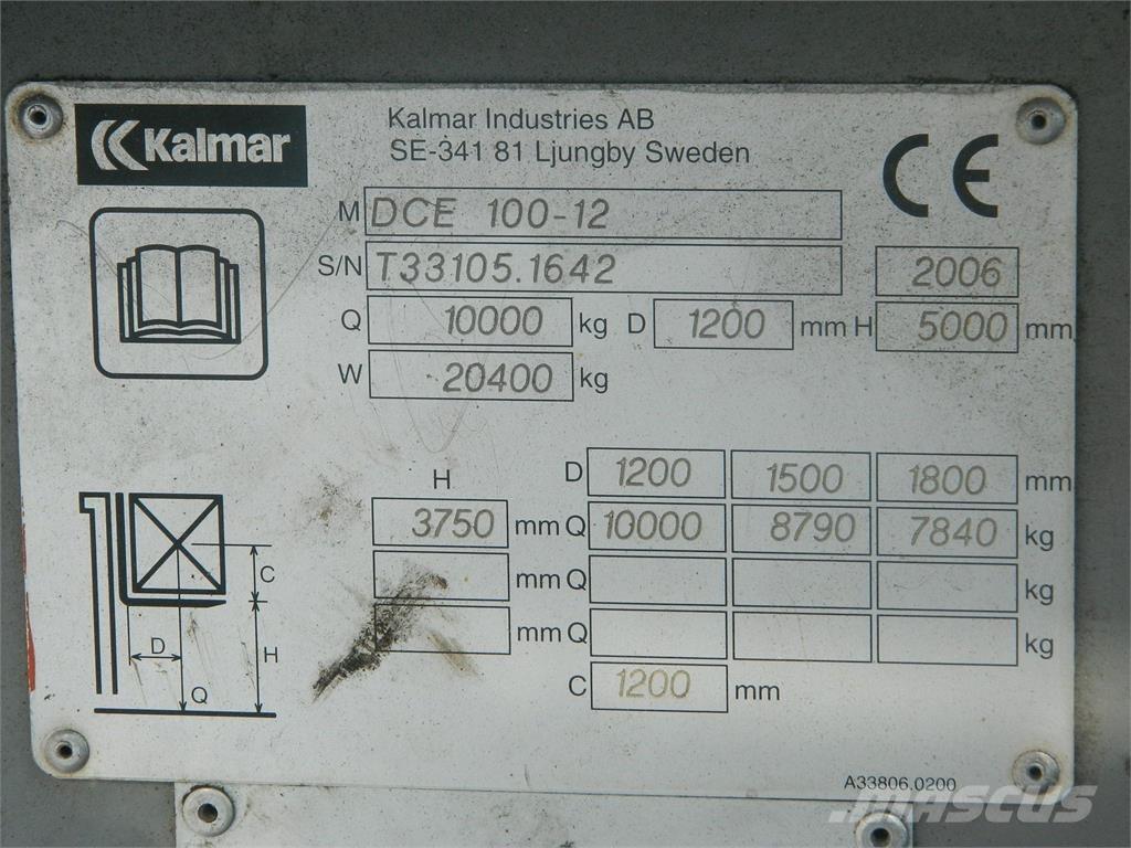 Kalmar DCE100 12 Diesel Trucker