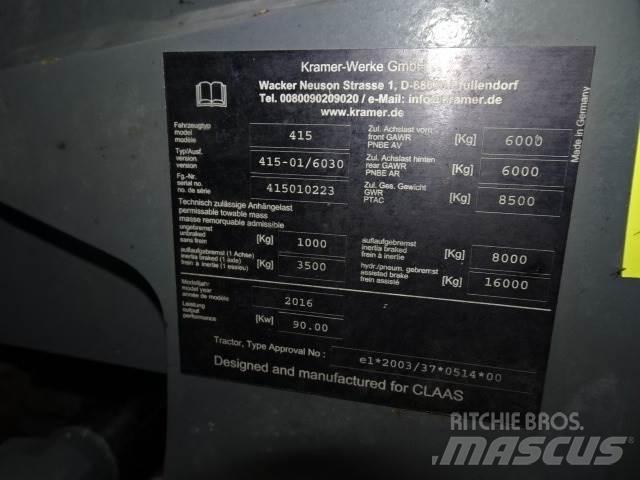 CLAAS 6030 Teleskoplastere