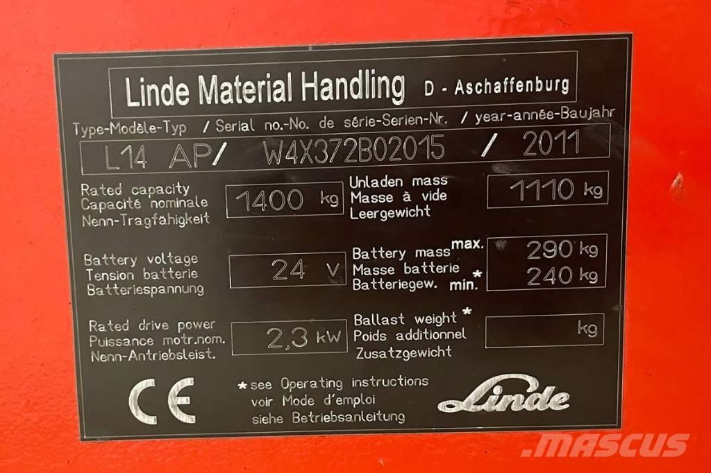 Linde L 14 Stablere