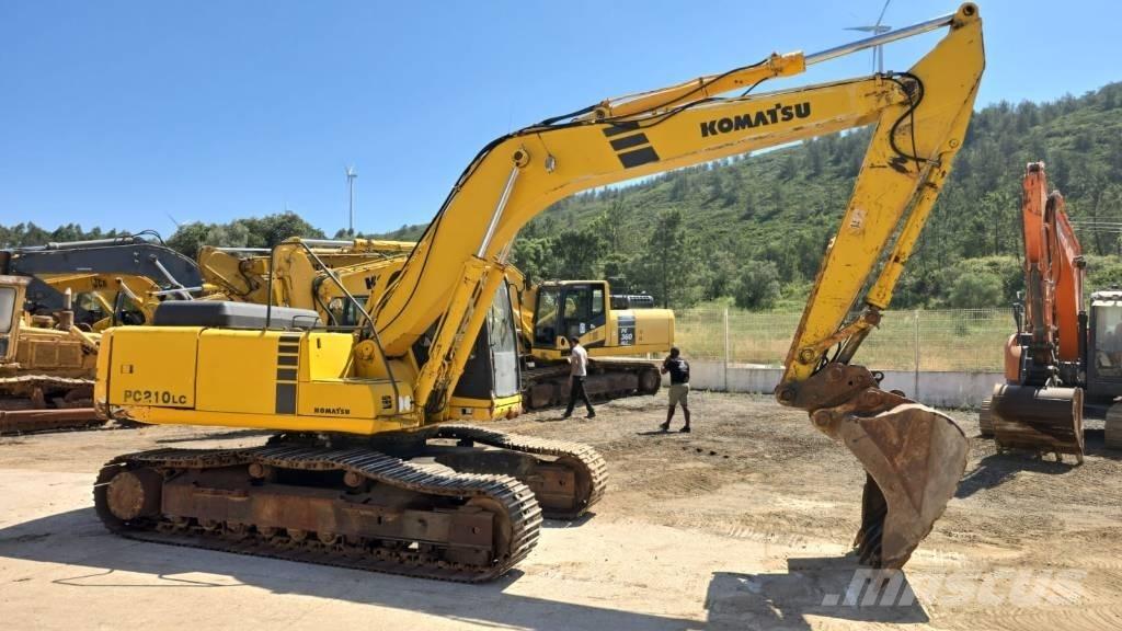 Komatsu PC 210 LC-6 Beltegraver