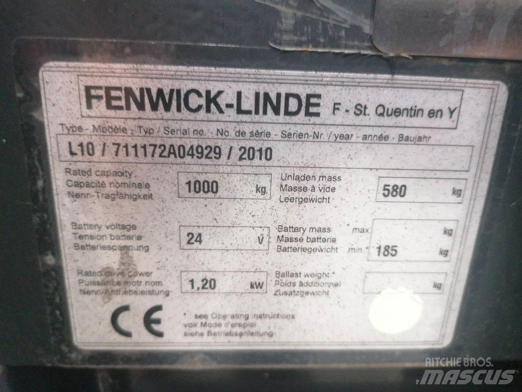 Linde L10 Ledestablere