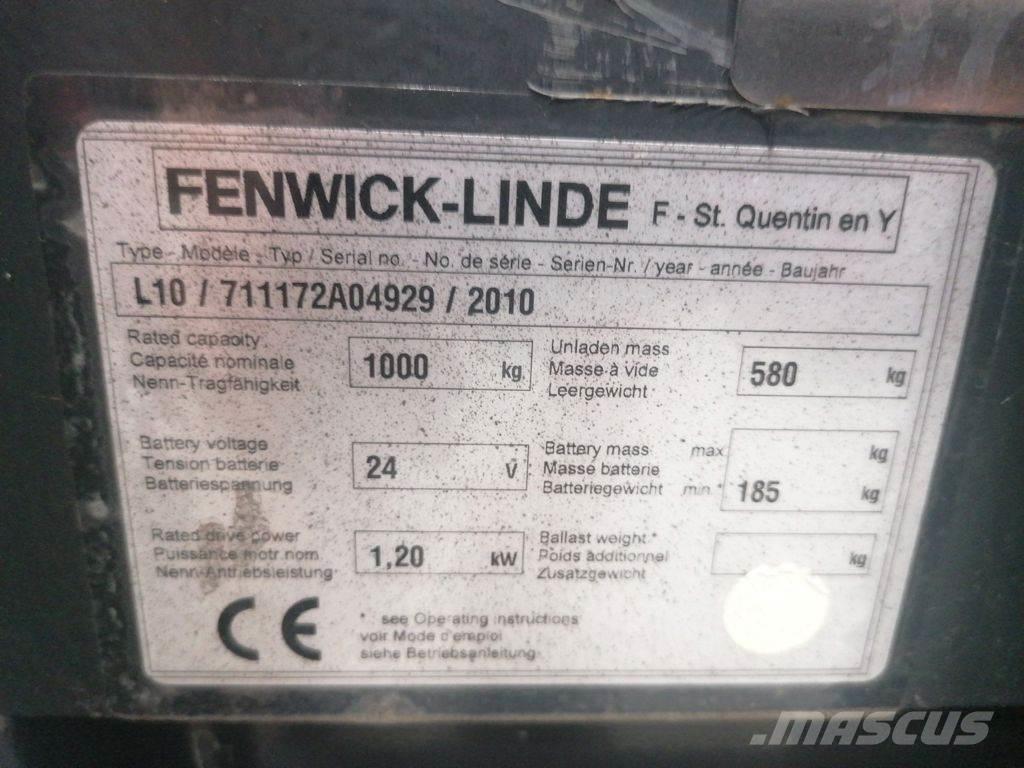 Linde L10 Ledestablere