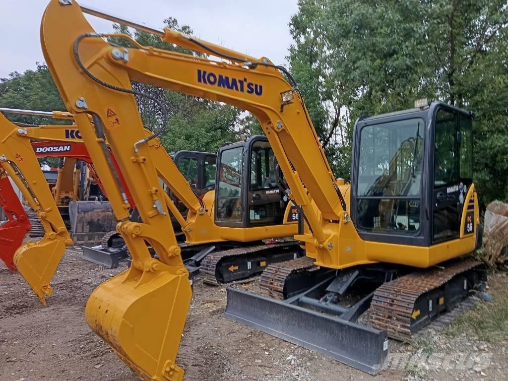 Komatsu PC 56 Minigravere <7t