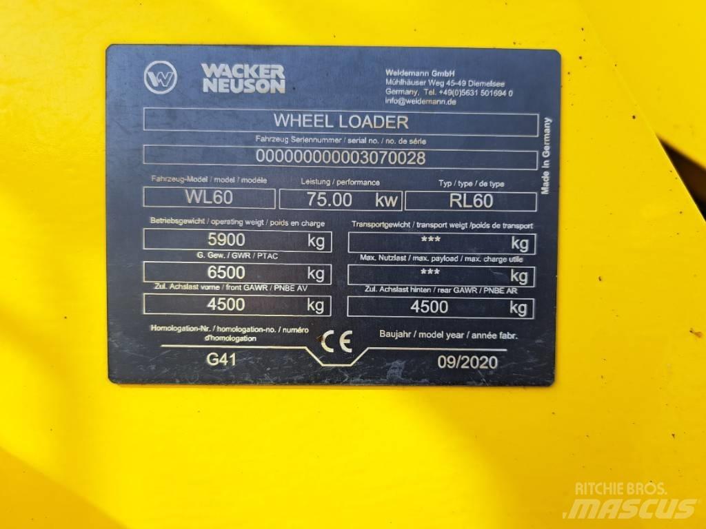 Wacker Neuson WL60 Hjullastere