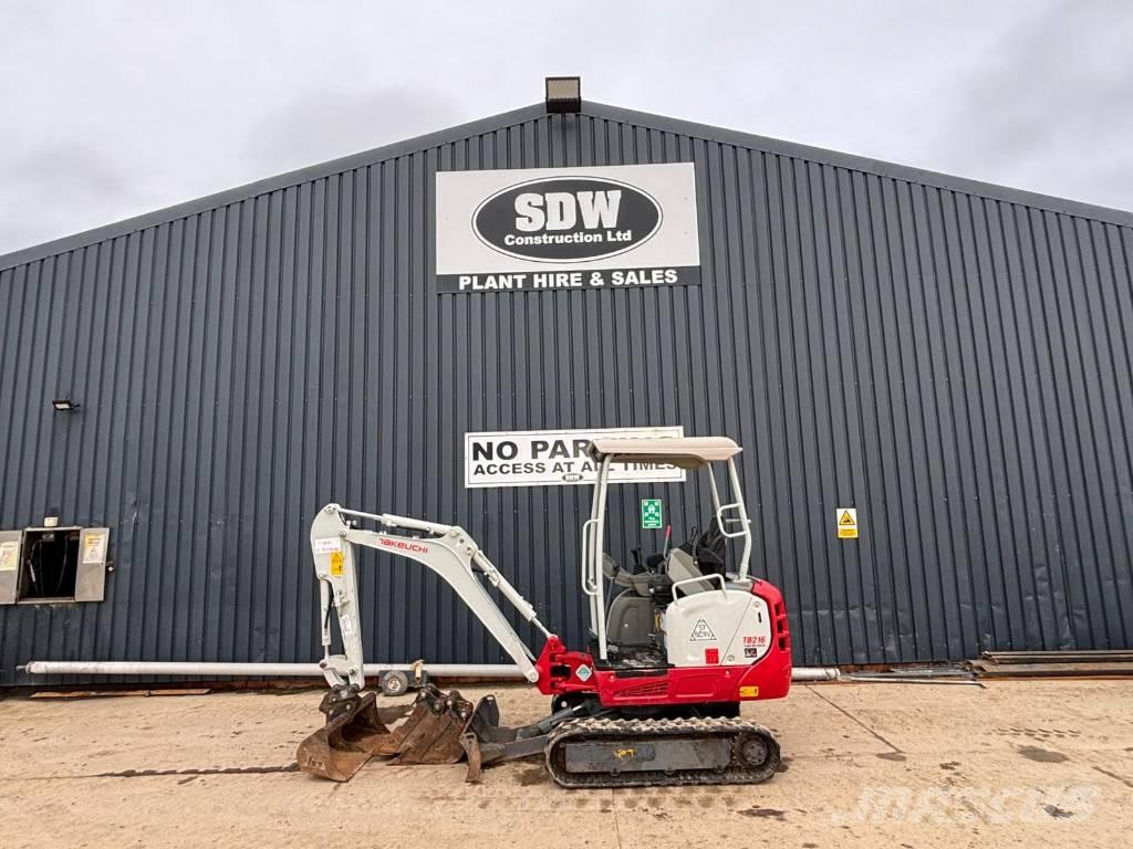 Takeuchi TB 216 Minigravere <7t