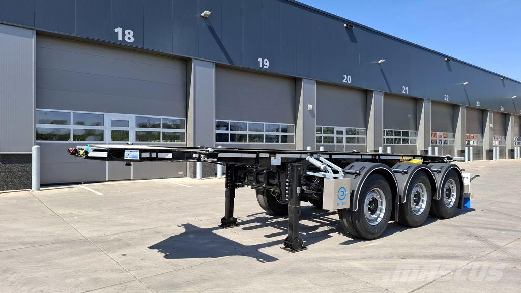 D-tec CC-20-3-T Containerchassis Semitrailere