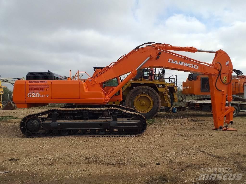 Daewoo 520 LC Beltegraver