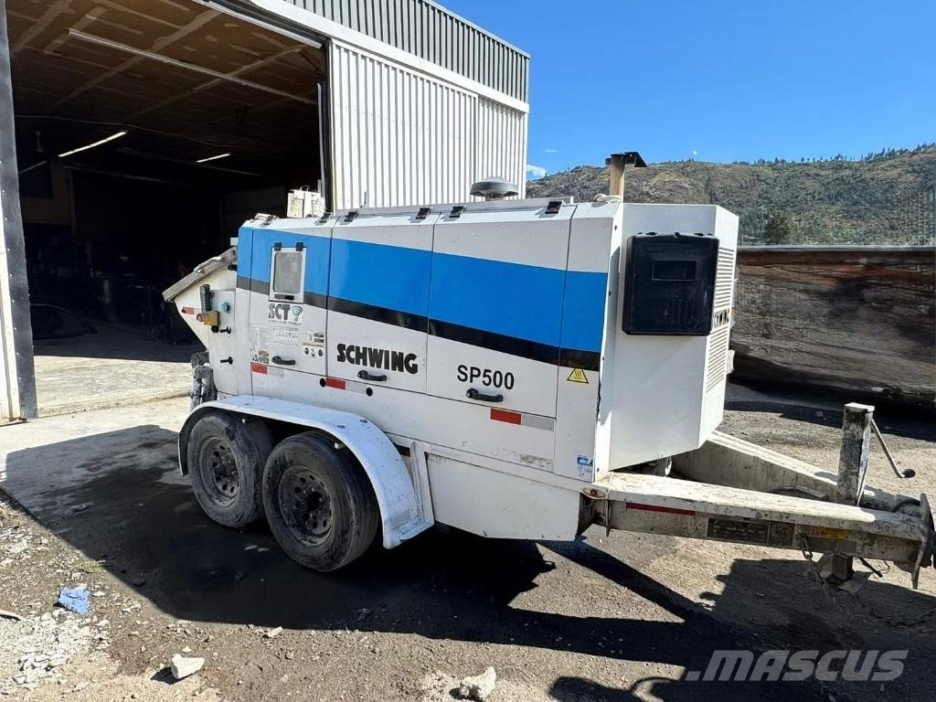 Schwing SP500 Betongpumpe biler