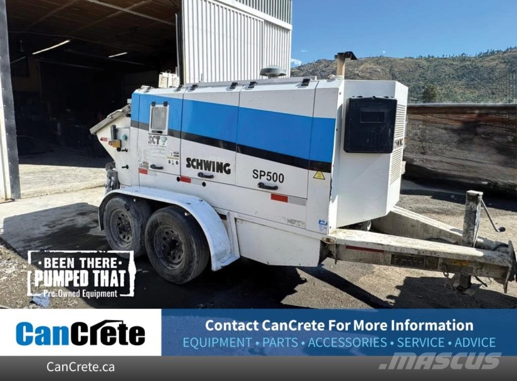 Schwing SP500 (#1049) Betongpumpe biler