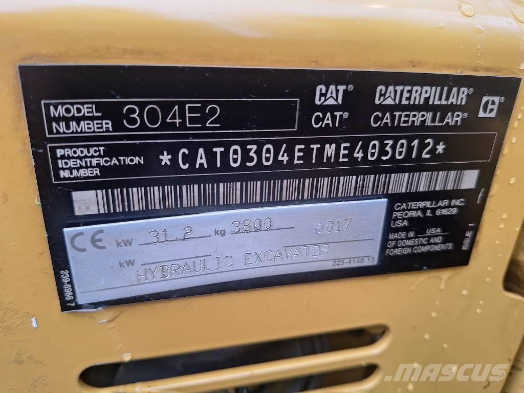 CAT 304 E CR Minigravere <7t