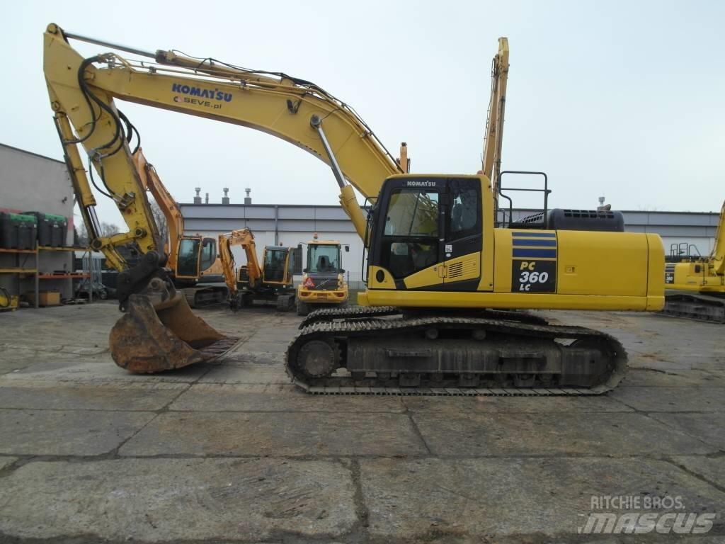 Komatsu PC 360 LC-10 Beltegraver