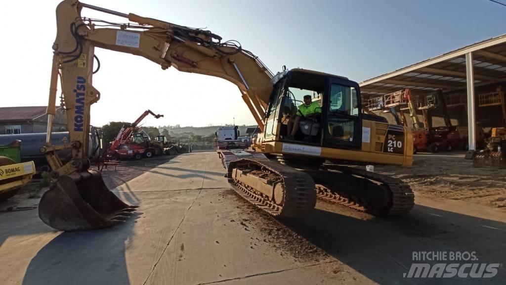 Komatsu PC 210 LC-8 Beltegraver