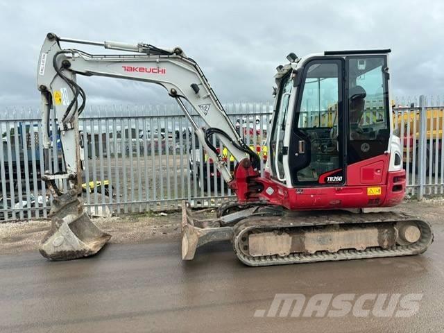 Takeuchi TB260 Minigravere <7t
