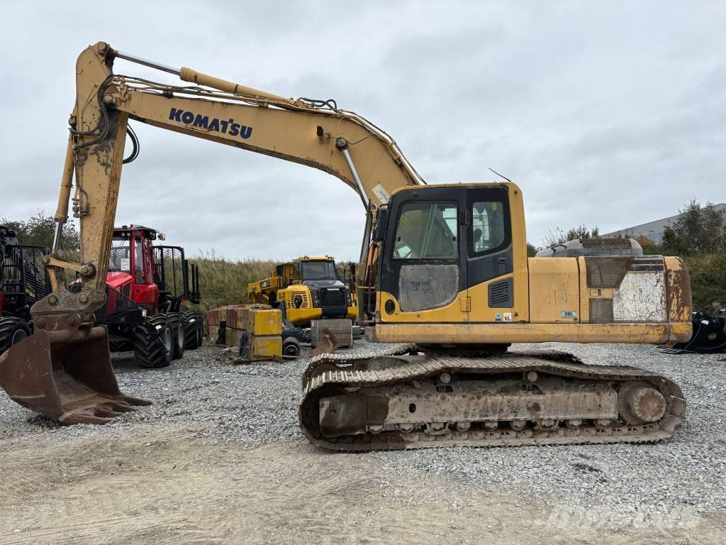 Komatsu PC210LC-8 Beltegraver