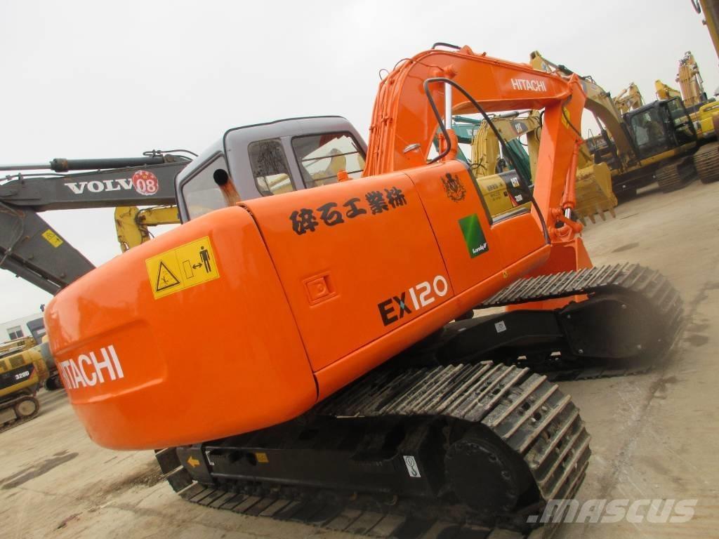 Hitachi EX 120-3 Beltegraver