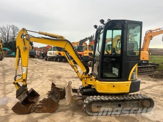 Komatsu PC 26 MR-3 Minigravere <7t
