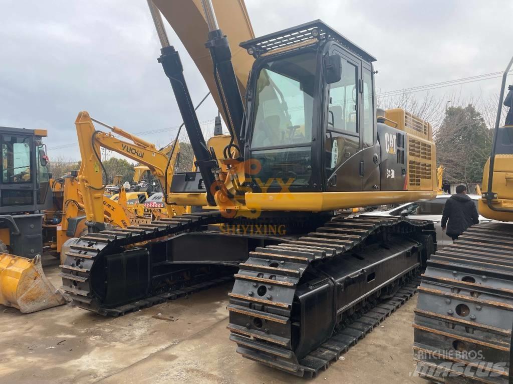 CAT 349 D2 Beltegraver