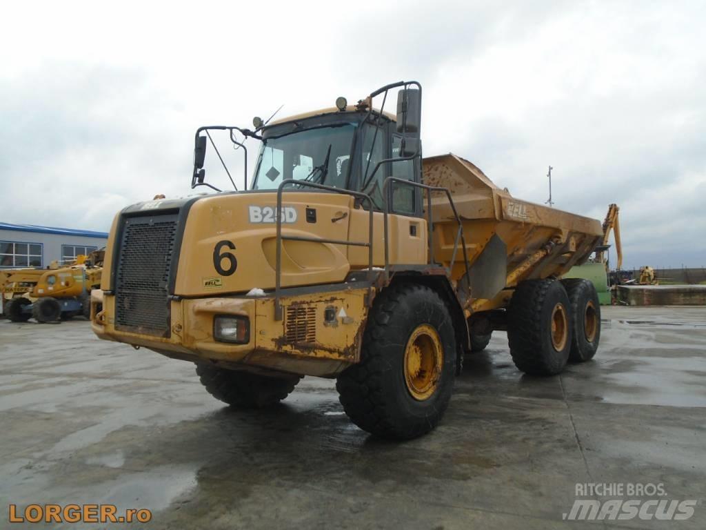 Bell B 25 D Rammestyrte Dumpere