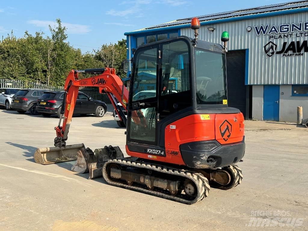 Kubota KX027-4 Minigravere <7t