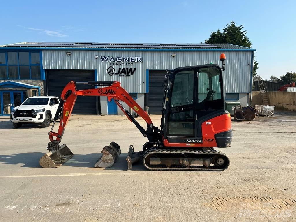 Kubota KX027-4 Minigravere <7t