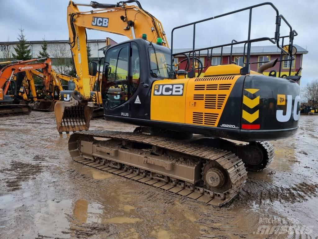 JCB JS 220LC Plus Beltegraver