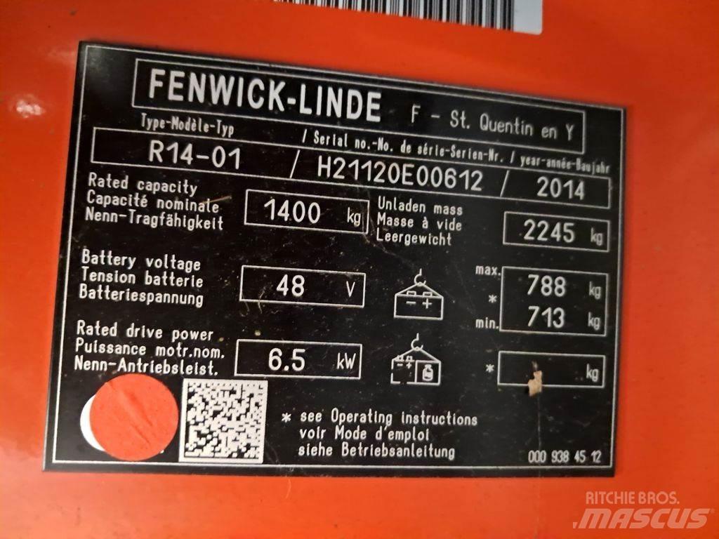 Linde R14-01 Skyvemasttruck