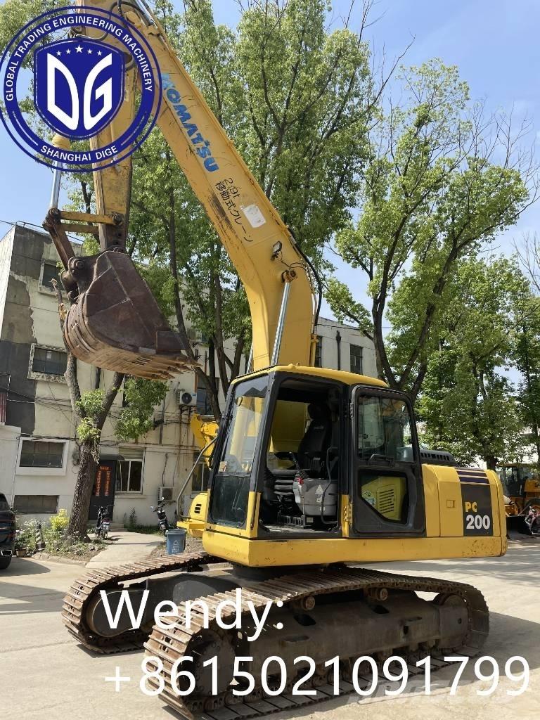 Komatsu PC 200-7 Beltegraver