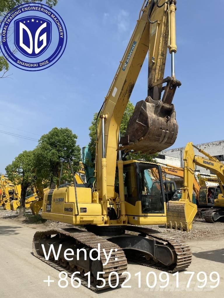 Komatsu PC 200-7 Beltegraver