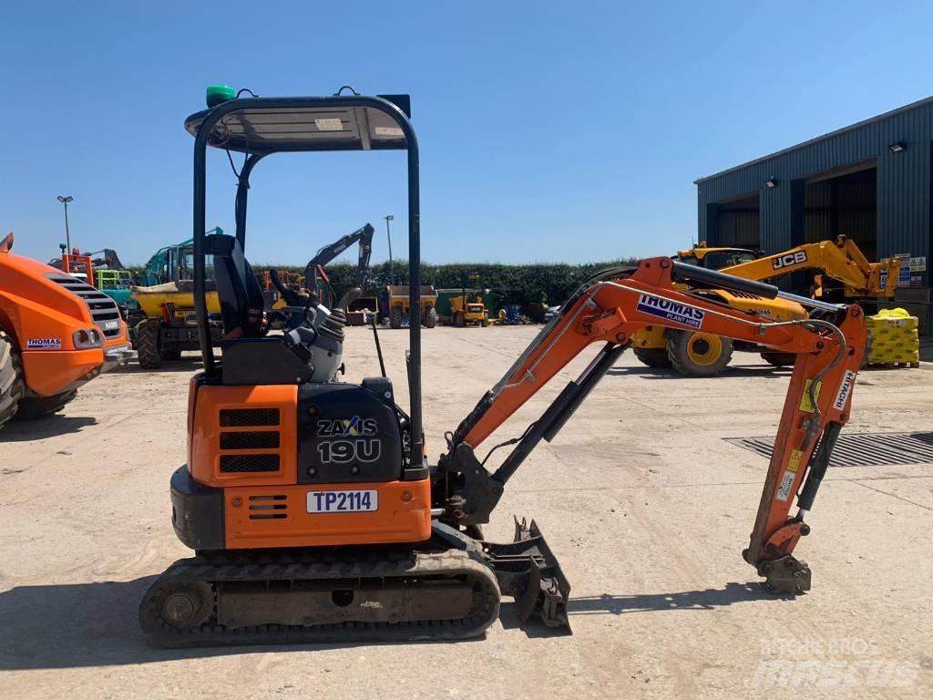 Hitachi ZX 19 U-5 Minigravere <7t