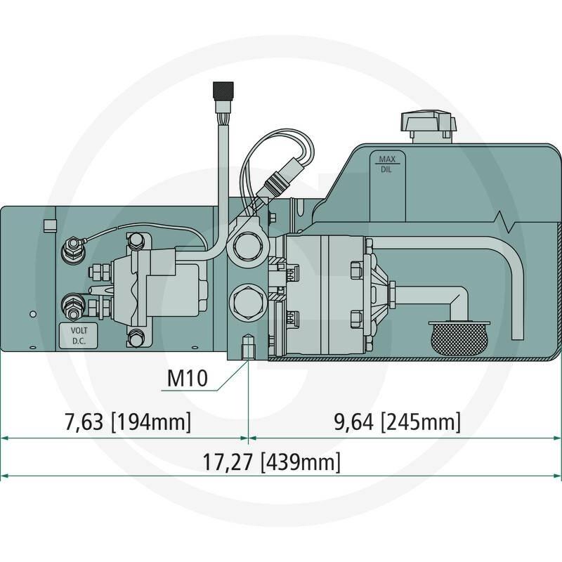  Hydraulaggregat 24V Hydraulikk