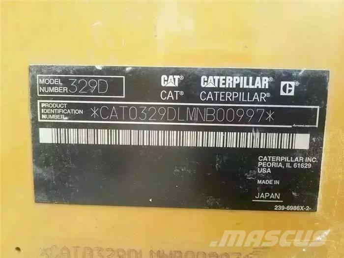 CAT 329 D Beltegraver