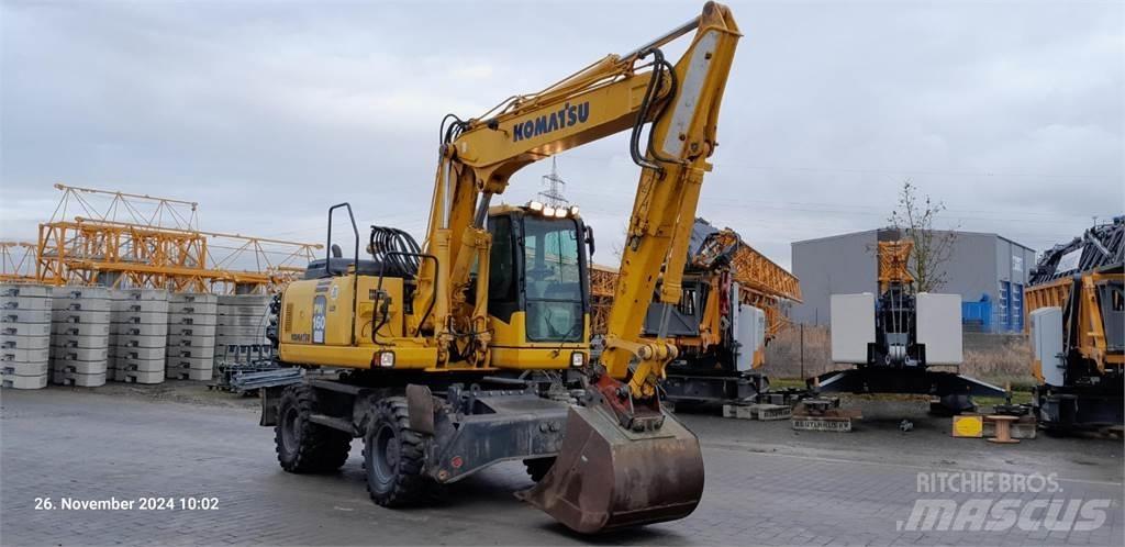 Komatsu PW160-7E0 Hjulgravere
