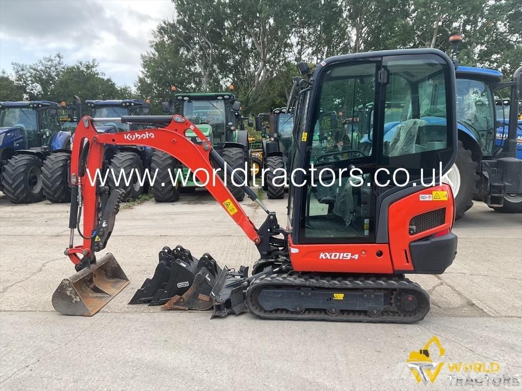 Kubota KX 019-4 Minigravere <7t