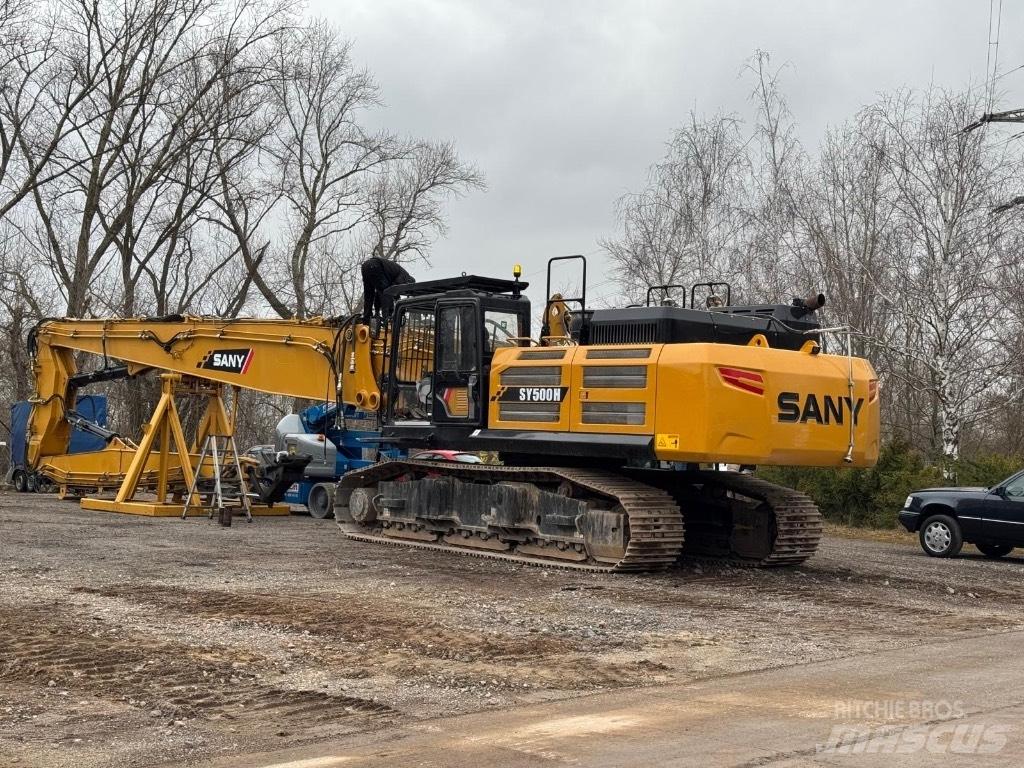 Sany SY 500 HRD Gravemaskiner for riving