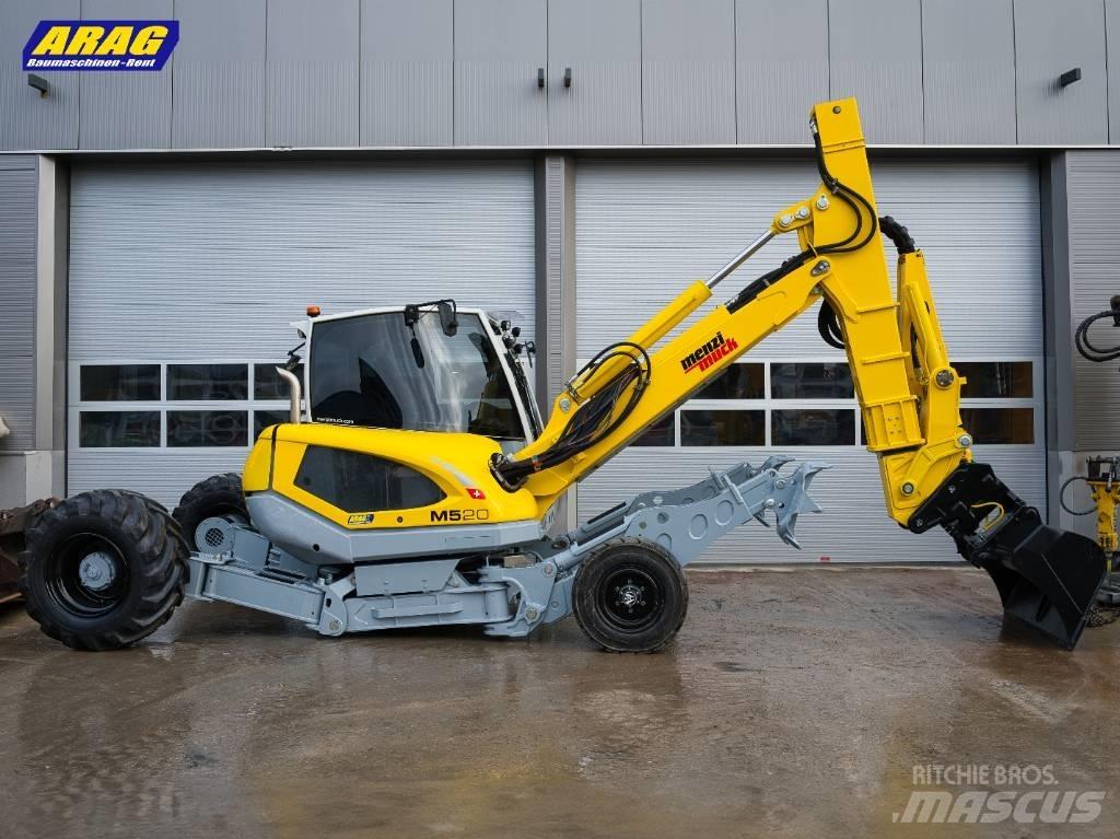 Menzi Muck M520 Hjulgravere
