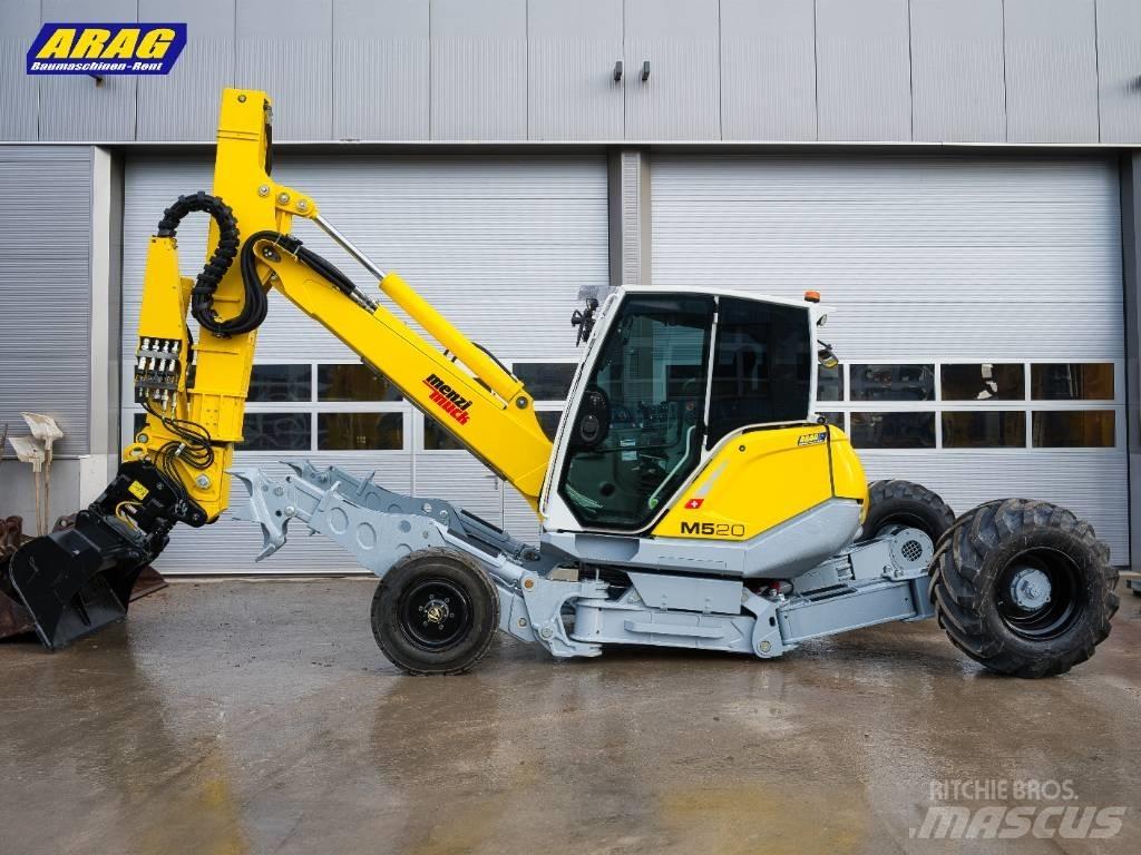 Menzi Muck M520 Hjulgravere