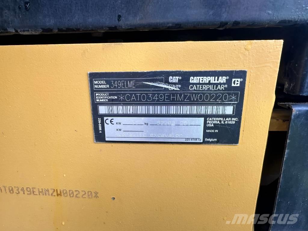 CAT 349 E Beltegraver