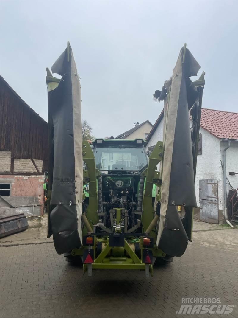 CLAAS Disco 8550 + Slåmaskiner