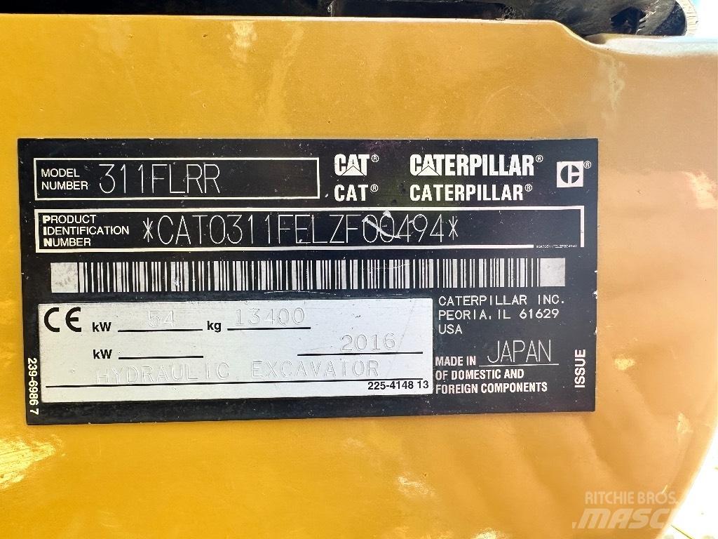 CAT 311 F LRR Beltegraver